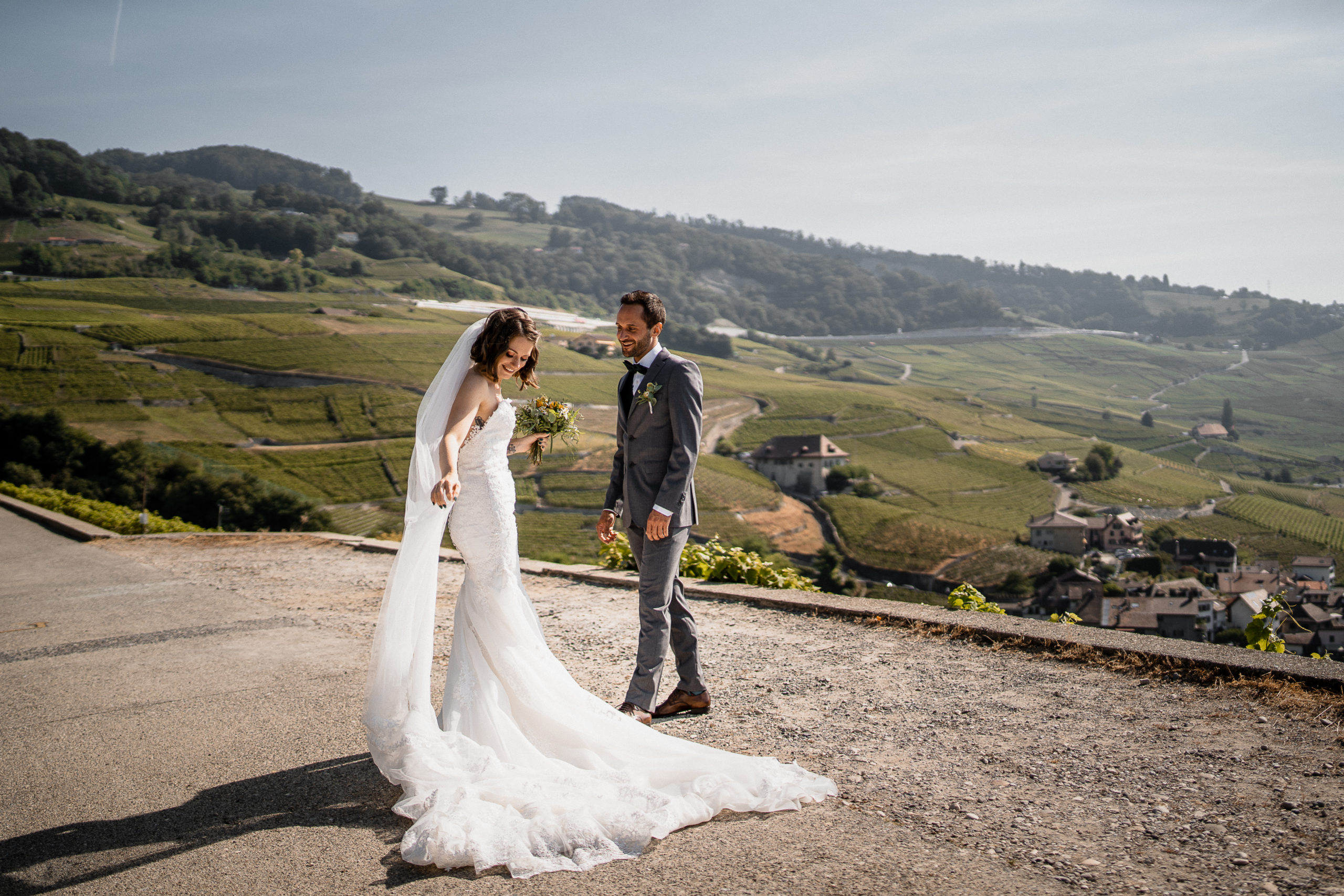 Un mariage dans la région de Lavaux
